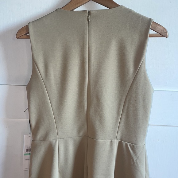 CALVIN KLEIN Midi Dress Cocktail Formal Sleeveless Wrap Pencil Size 8 New - Picture 9 of 12